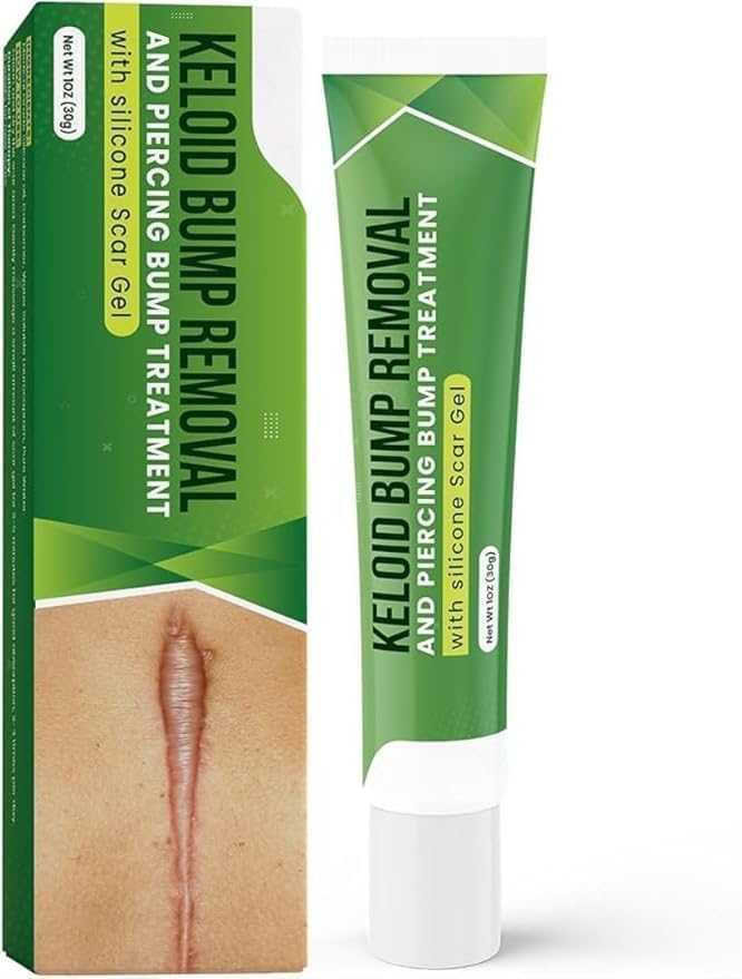 Advanced Keloid & Scar Removal Gel 30g | Silicone Scar Repair Cream for Acne, Surgical, Injury & Piercing Scars | Helps Flatten, Fade & Smooth Skin (PACK OF 1)-image-10