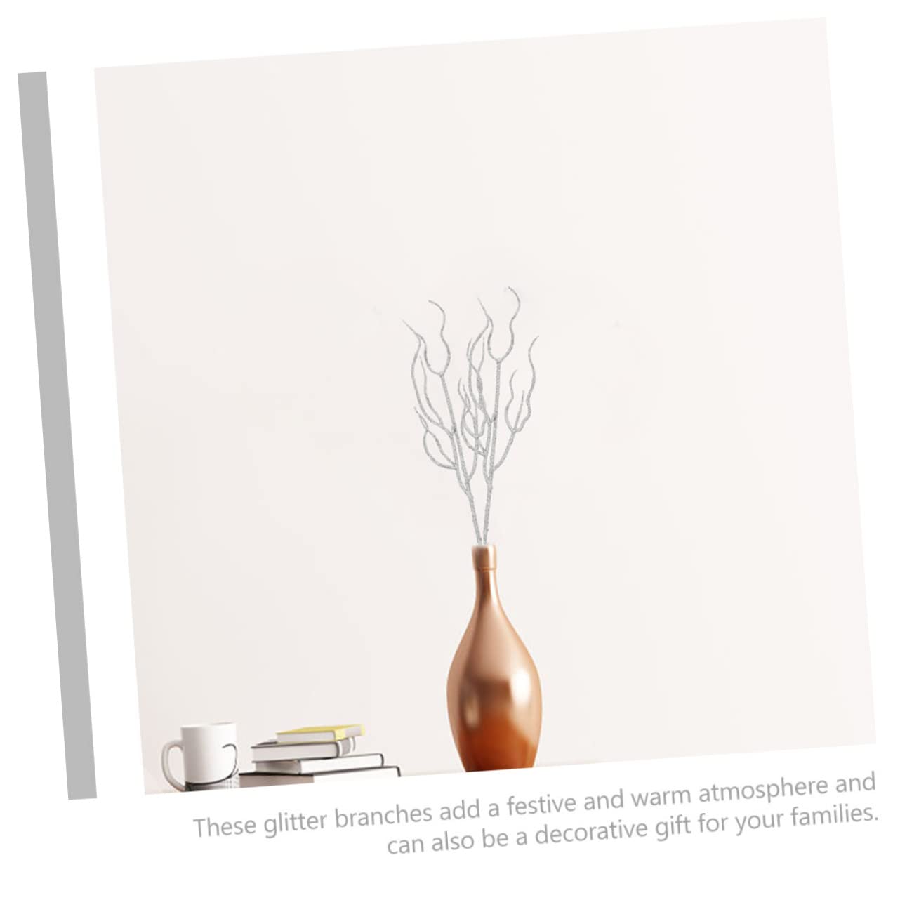 IMIKEYA Christbaumschmuck Zweige 40 STK Künstliche Pflanze Verwelkte Rebe Künstliche Kiefernnadeln Künstliche Pflanzen Winterdeko Weihnachts Party Anlage Weihnachtsbaumzweig Künstliche Äste