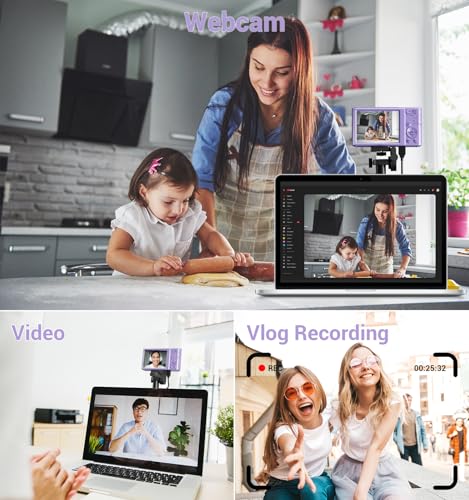 Image of Digital Camera, 2026 Upgraded FHD 4K Camera Digital with 16X Zoom, Small Portable Camera with 64GB Memory Card 2 Batteries, Compact Travel Digital Camera for Beginners Students Boys Girls