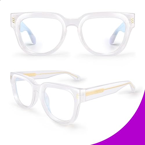 Miniatura 2 de VISOONE Lentes de bloqueo de luz azul a la moda cuadrados con antirreflejos para computadora mujeres y hombres