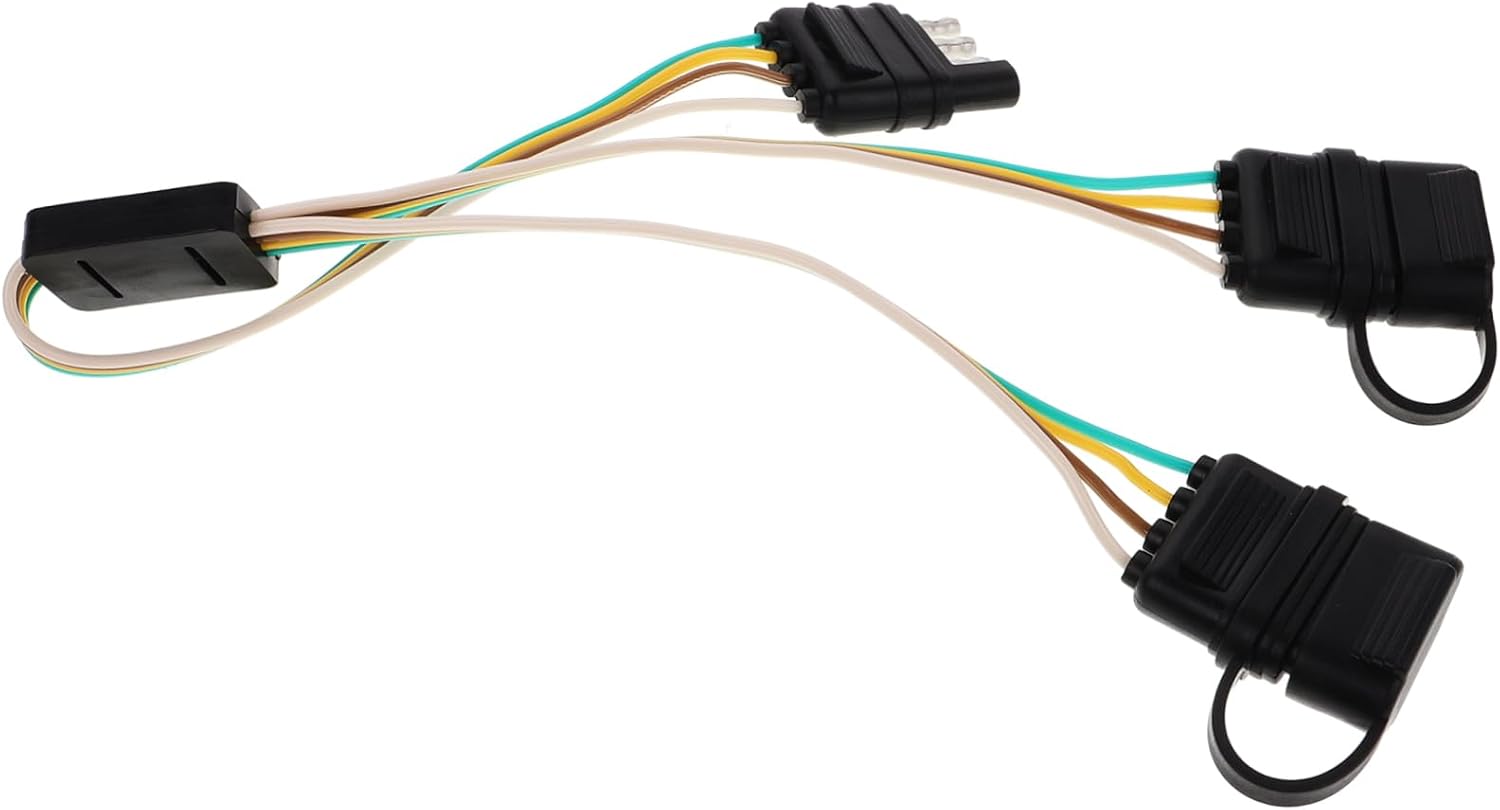 PRETYZOOM Pin Trailer Wiring Harness Durable Light Wiring Adapter for Trailer Lights Connector Reliable Connection for Safe Towing and Hauling