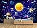 Oedim Fotomural Vinilo para Pared Planetas Sistema Solar | Mural | Fotomural Vinilo Decorativo | 200 x 150 cm | Decoración comedores, Salones, Habitaciones