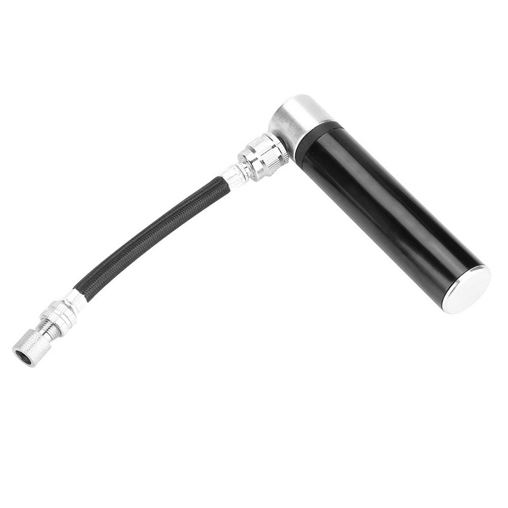 Bomba de Bicicleta, Mini Bomba de Aire portátil para neumáticos de Bicicleta Alta presión 120PSI Aleación de Aluminio Boquilla de Francia y Boquilla de EE. UU. para Bicicleta de montaña o