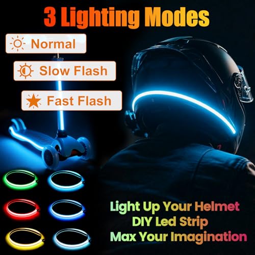 Image of Flexible Led Panel,Electroluminescent Panel Sheet EL Tape Cuttable Soft for Mask Eye Cosplay Party Decor DIY-Continuous /Slow Flash /Fast Strobe 3x24 cm Lightblue (Green, 1 * 1)