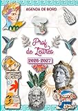 Agenda de Bord 2026-2027 Prof de Lettres: Planificateur de Cours Semainier et Mensuel (Collège, Lycée).