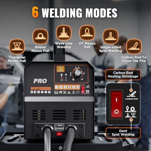 3500W 4200A Stud Welder Dent Puller