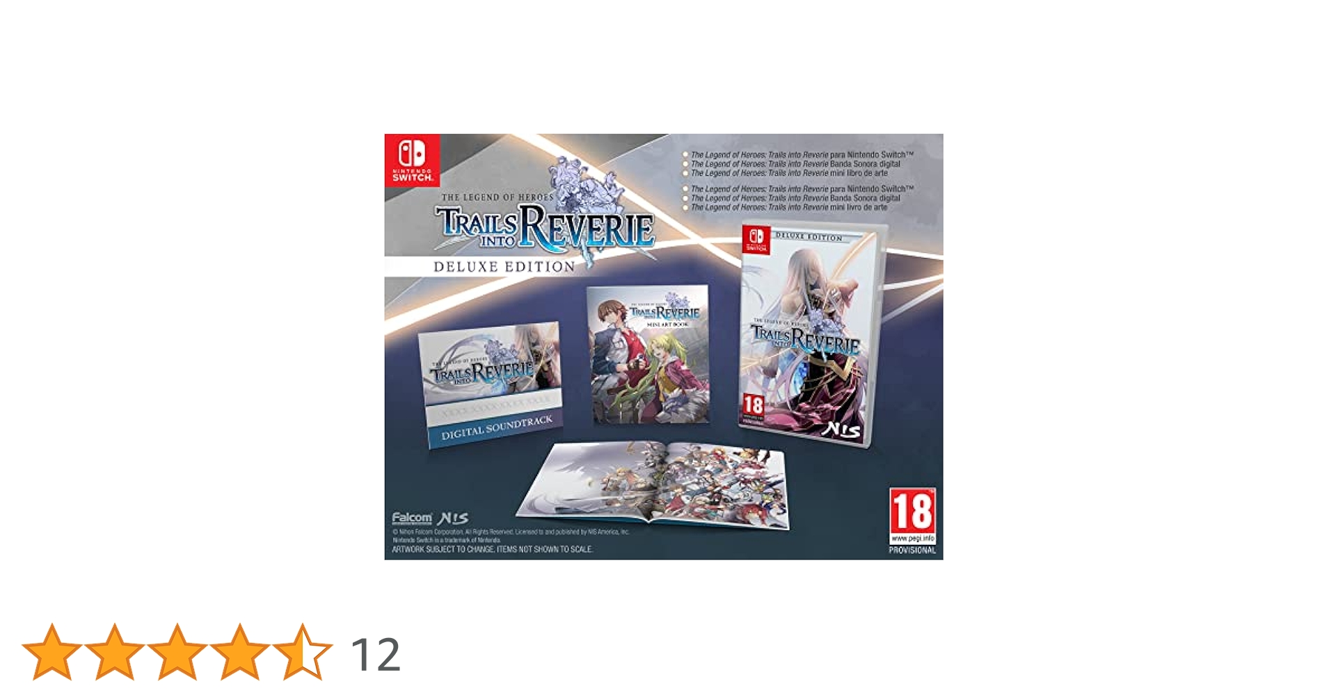 The Legend of Heroes. Trails Into Reverie - Nintendo Switch