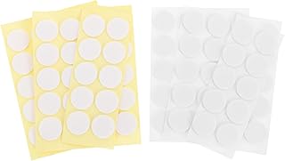 Tofficu Accesorios para Hacer Velas Paquete de 100 Cintas Adhesivas para Mechas de Velas para Portamechas Color Amarillo Y
