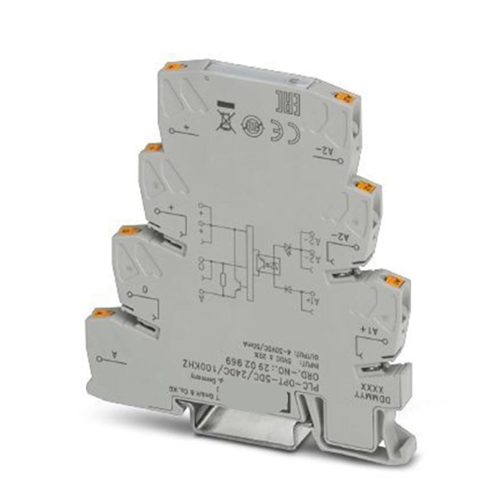 Module de relais à semi-conducteurs PLC-OPT-5DC/24DC/100KHZ à haute fréquence de commutation