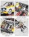 Audi Sport Quattro S1 Model Car Building Kit, 1/8 Scale Audi Officially Licensed Compatible with Techinc Car, Collectible for Adults, Home Office Décor Gift for Racing Fans Age 14+ (3,887 PCS)