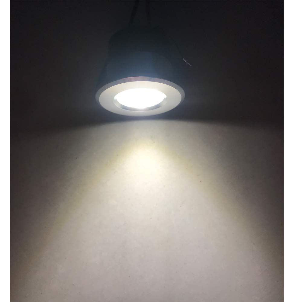 4 x Mini faretti LED incasso Mini proiettori 3W LED bianco caldo per vetrine Stazione interna Illuminazione Cartongesso Incl. Trasformatore separato | Leroy Merlin
