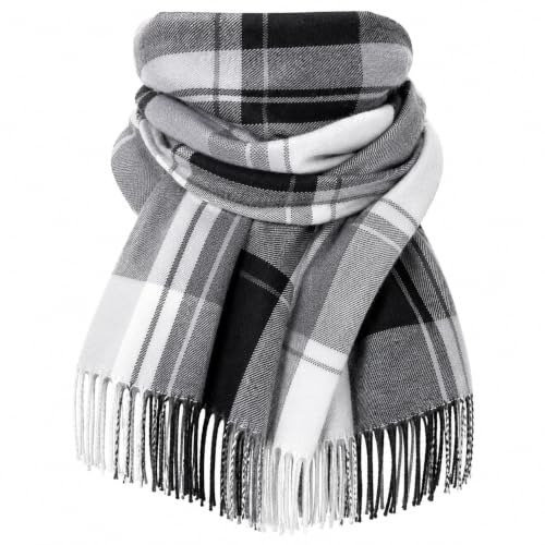 Women's Plaid Winter Scarf - Large Soft & Warm Wrap Shawl for Fall Winter