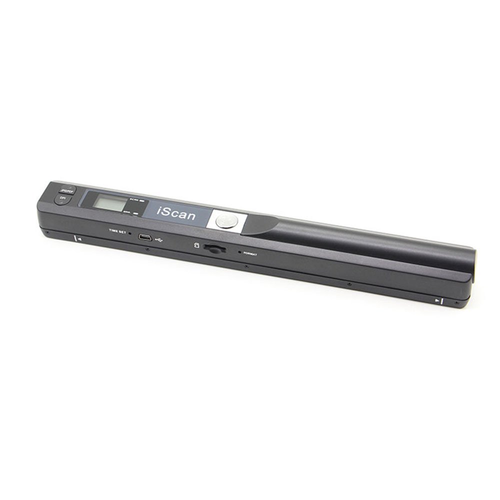 Scanner de documents portable ESECO iScan A4 Noir 900/600/300 dpi Scanner de poche Mini Pen