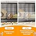 PETKNOWS 12 Pack Pet Cage Liner Protection Rabbit Cage Urine Guard Clear Cage Edge Liner Guinea Pig Side Lining Habitat Siding Cage Accessories, 11.8 inches x 5.9 inches Bedding Litter
