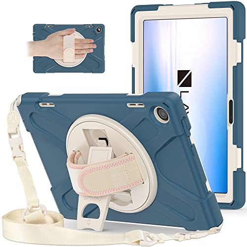 Doo LAVIE Tab 10FHD3 �P�[�X PC-T1055EAS PC-TAB10F02�Ή� �V�����_�[�P�[�X �ϏՌ� ���u�� �c�u���X�^���h | LAVIE Tab T10 T1055/EAS TAB10/F02 (10.1�C���`)�p�J�o�[ �ČR