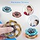Ainiv Fingertip Toy, Sensorische Fidget-Spinner, Spinner Spielzeug, Spinner Toy, Transformierbare Mechanische Spinner Kreisel Stressabbau Spielzeug, Geschenk Für Kinder Und Erwachsene(Gelb)