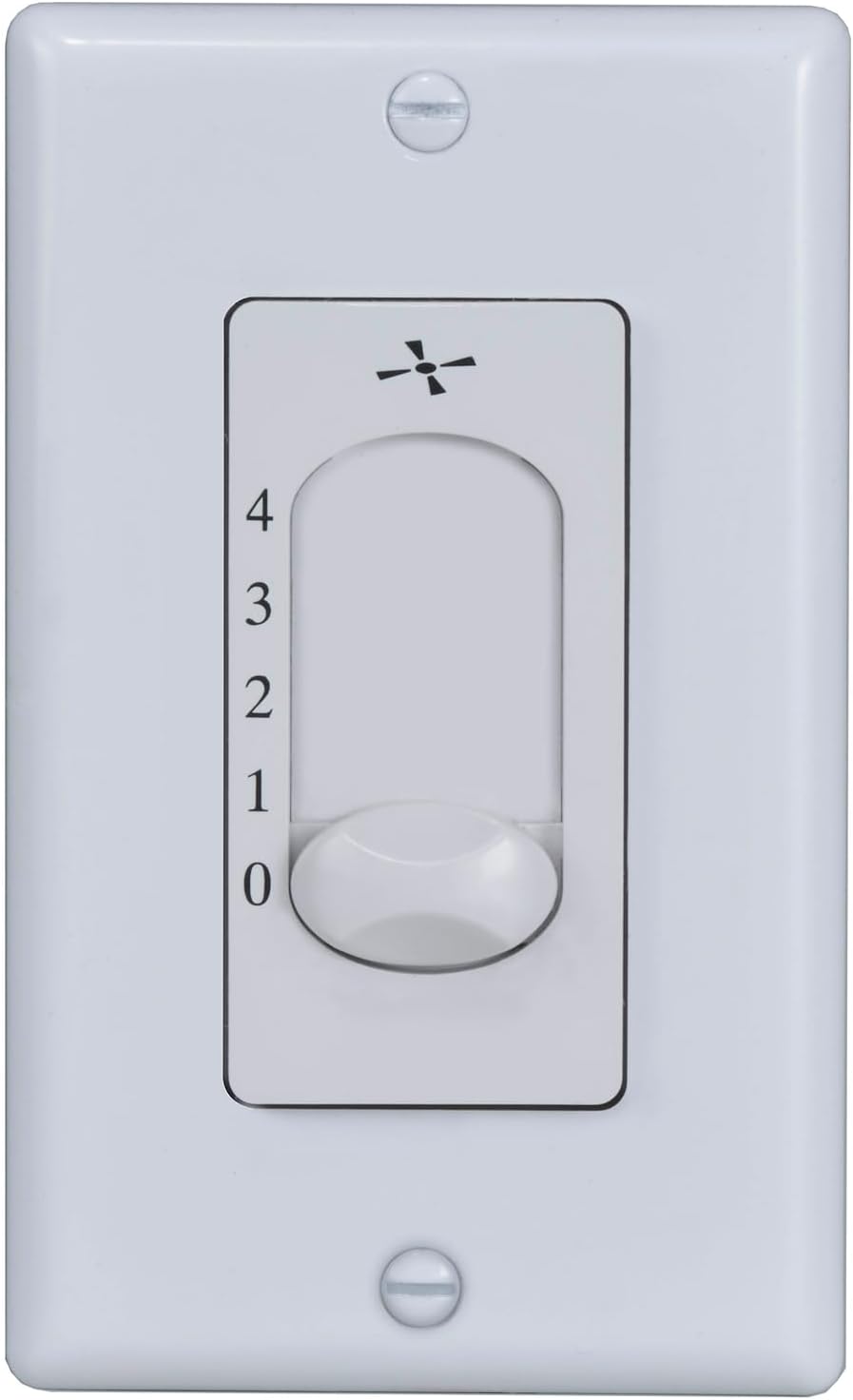 4-Speed Single Slide Wall Control, White