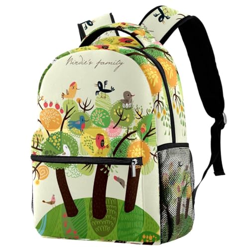 Sac à dos d'école pour adolescents grand compartiment et sac de voyage multicolore filles