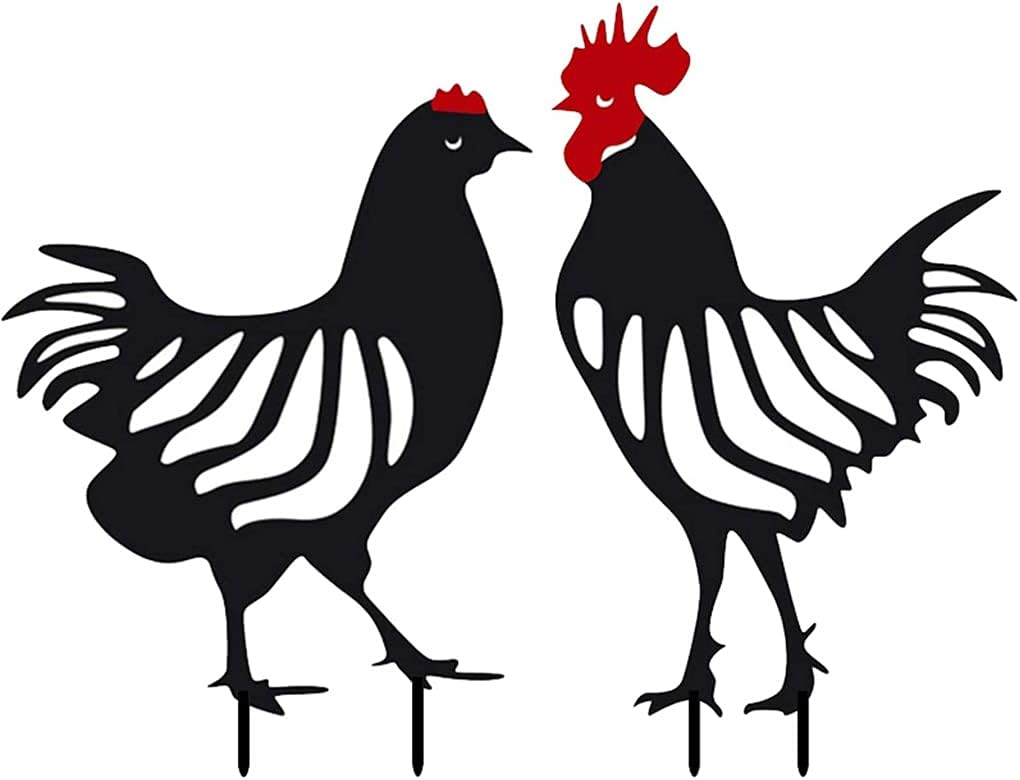 Amazon Co Jp ガーデンオーナメント 鶏 ガーデン置物 庭の置物 アクリル製 ニワトリ ガーデンオブジェ インテリア 道路 歩道 庭 芝生な素敵で実用的 Diy 工具 ガーデン