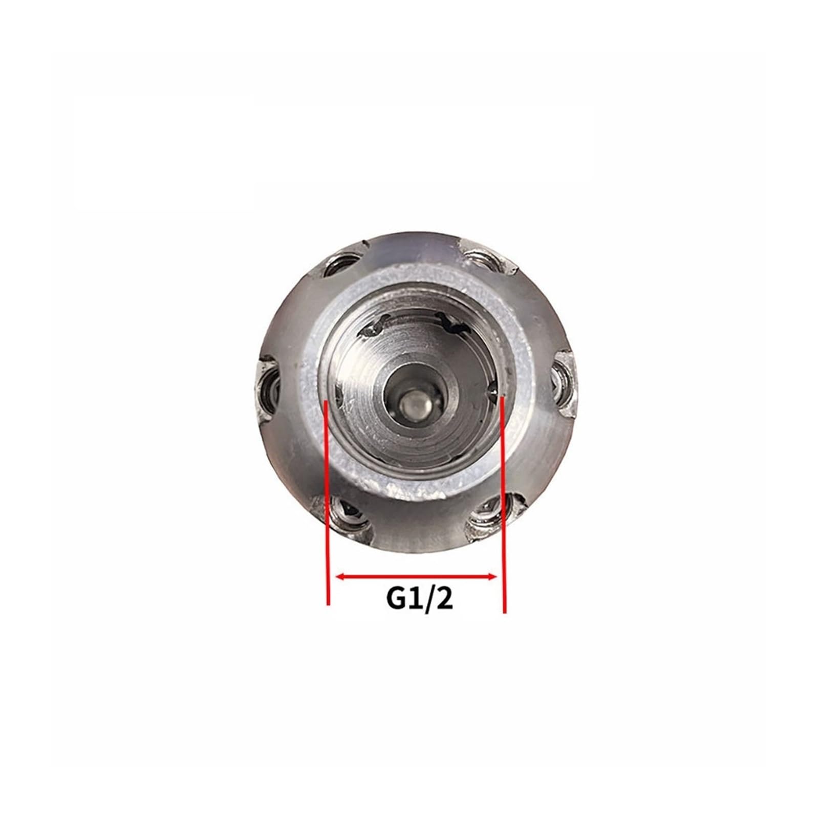 Boquilla rotativa para alcantarilla, 1/2 3/8, 50-300bar | Boquilla de alta presión para limpieza de lodo, acero inoxidable, altura 0-5,9in, rosca 1/2(1l2 female 30LPM)