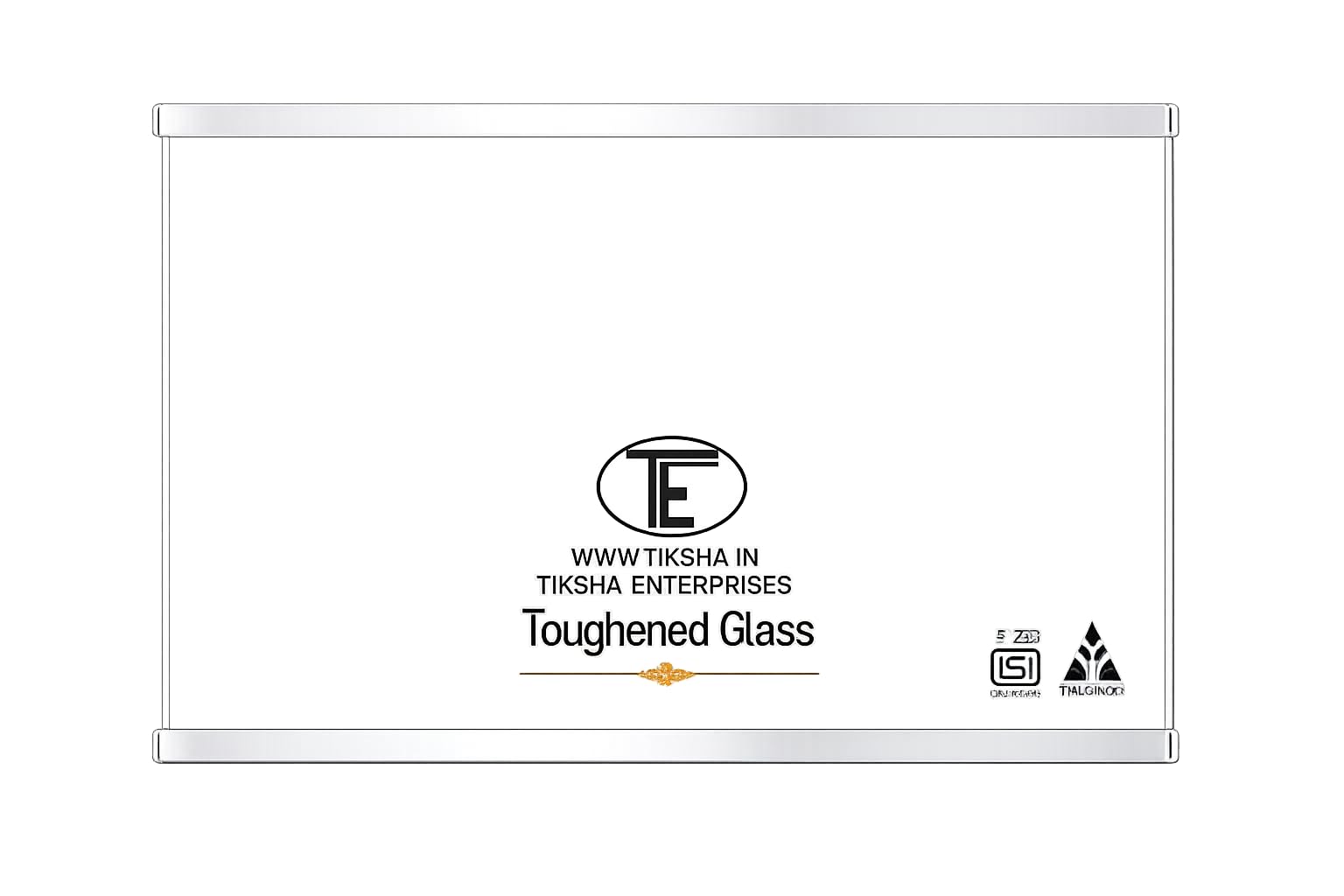 SAM -0013 TOUGHENED Glass (495-490)320 MM with White Beading Compatible for Samsung Double Door/Frost Free REFRIGRATOR-image-27