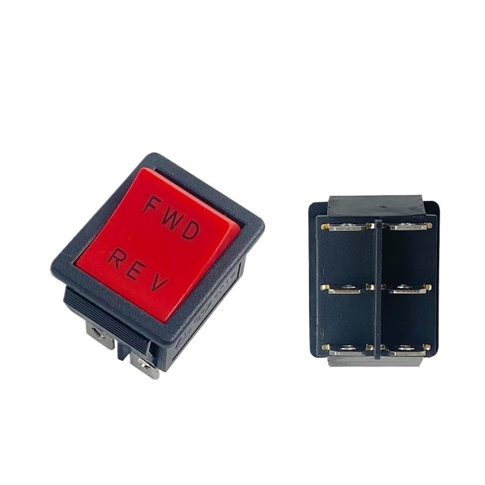 Interrupteur à bascule 6 broches pour stopper les faux contacts d'alimentation