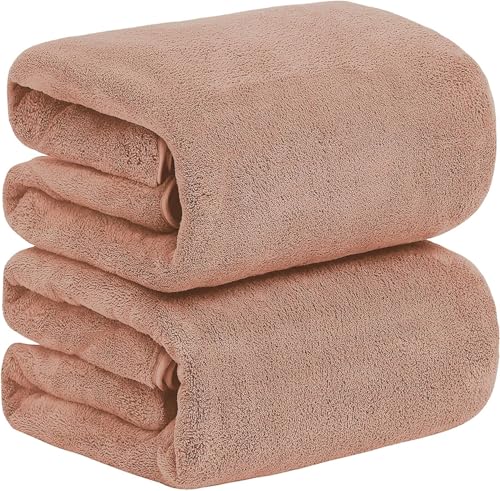 バスタオル 2枚セット ふわふわ 大判 吸水速乾 ホテル仕様 柔らか肌触り エステ 業務用 サロン お風呂上がり耐久性 バス用品