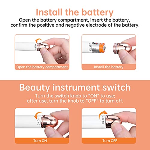 Aibokee 2 In 1 Electric 3D Face Massager Roller And T Shape Facial Massager Roller Vibrating,Skincare Tools For Face Arm Eye Waist Leg,Powered By One Aa Battery,Support Up To 18 Hrs #TOP6