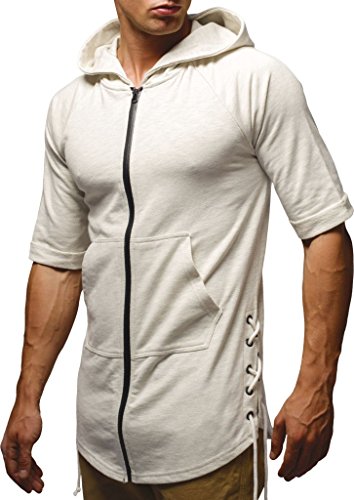 Herren Kapuzenjacke Mit Reißverschluss - Dünne Sweatjacke Regular Fit