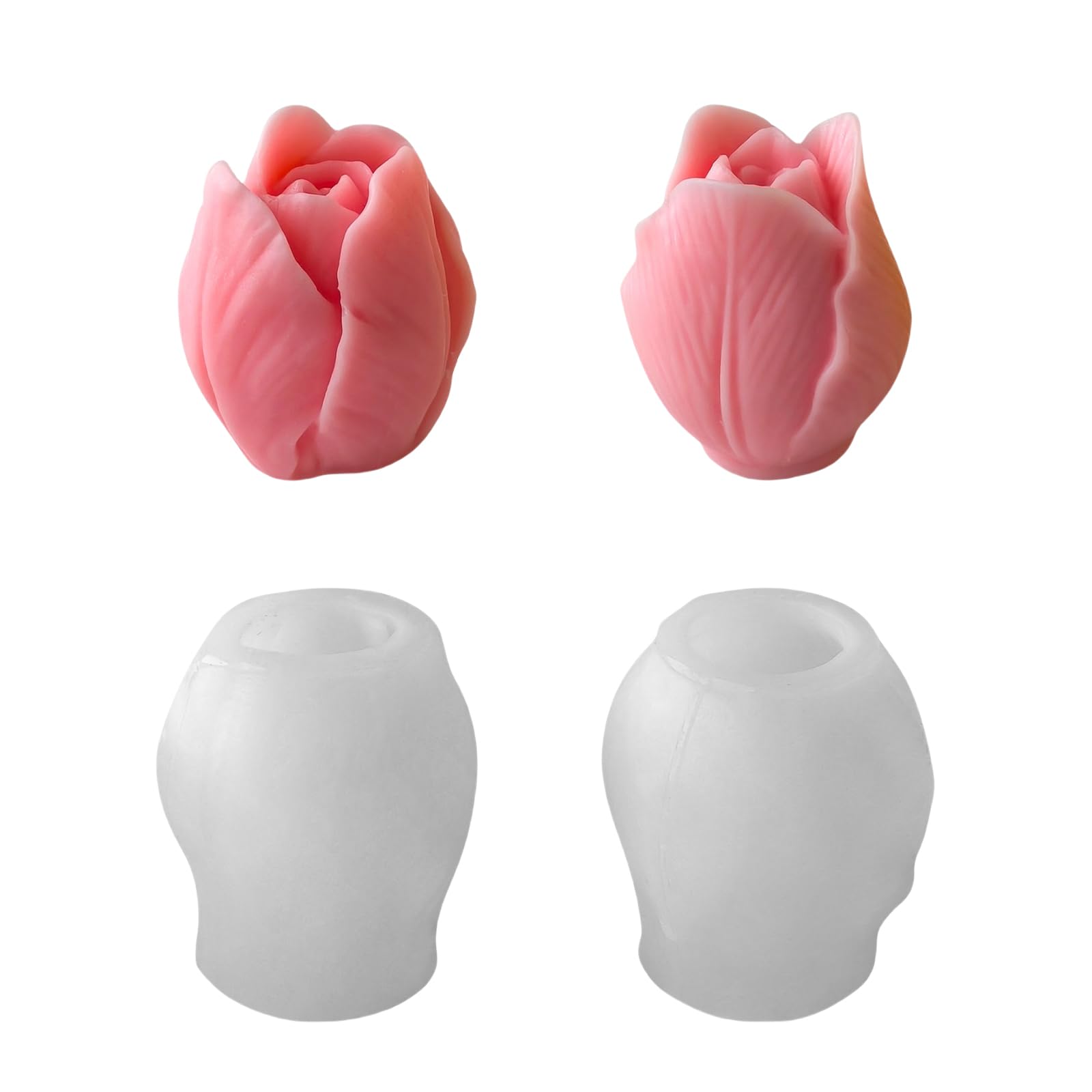 HZBB 3D Flower Silicone Scened Molds Ornament Plasters Casting Epoxy Resin Soap Castings Scened