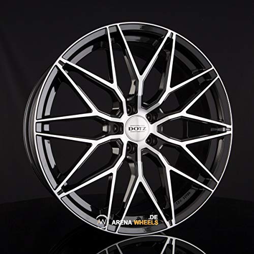  CERCHI IN LEGA DOTZ SUZUKA DARK BLACK/POLISHED 19\