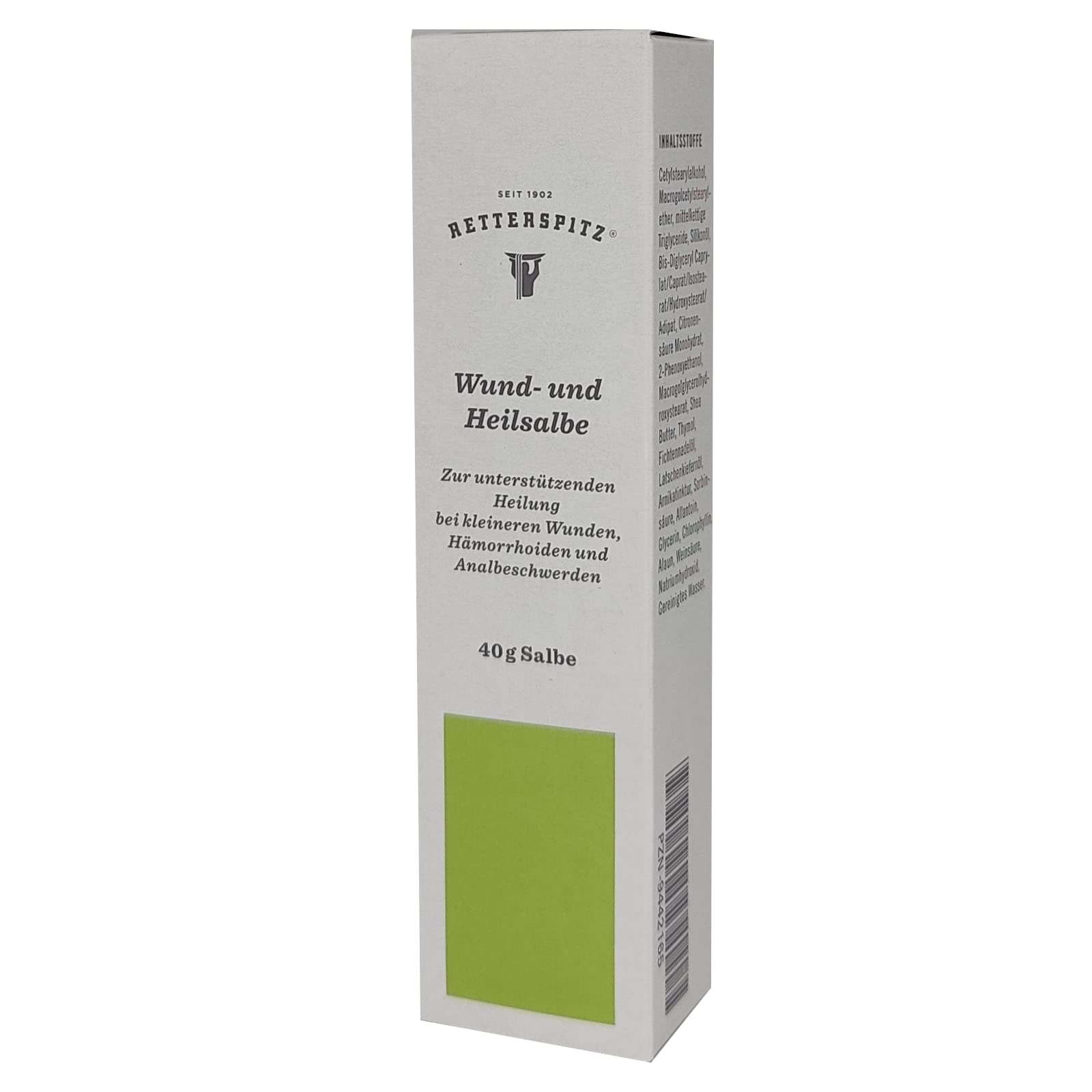 Retterspitz Wund- und Heilsalbe I Wundpflege für besondere Fälle I 3x40g Sparset I plus PharmaPerle giveaway