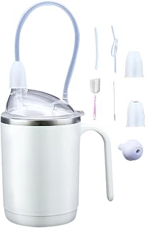 Vuxen Sippy Cups för äldre, dysfagireglerande drickskopp Spillsäkert | Spillsäker matningskopp med halm Förebyggande av kvävning Äldre Funktionshindrade Sväljstörningar Mo