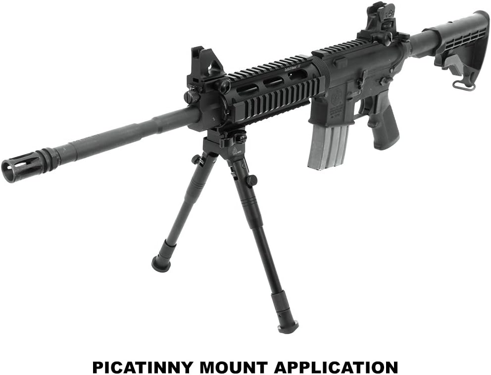 UTG New Gen Hi Pro Shooters Bipod, Quick Detach, 8.7"-10.6" : Sports & Outdoors