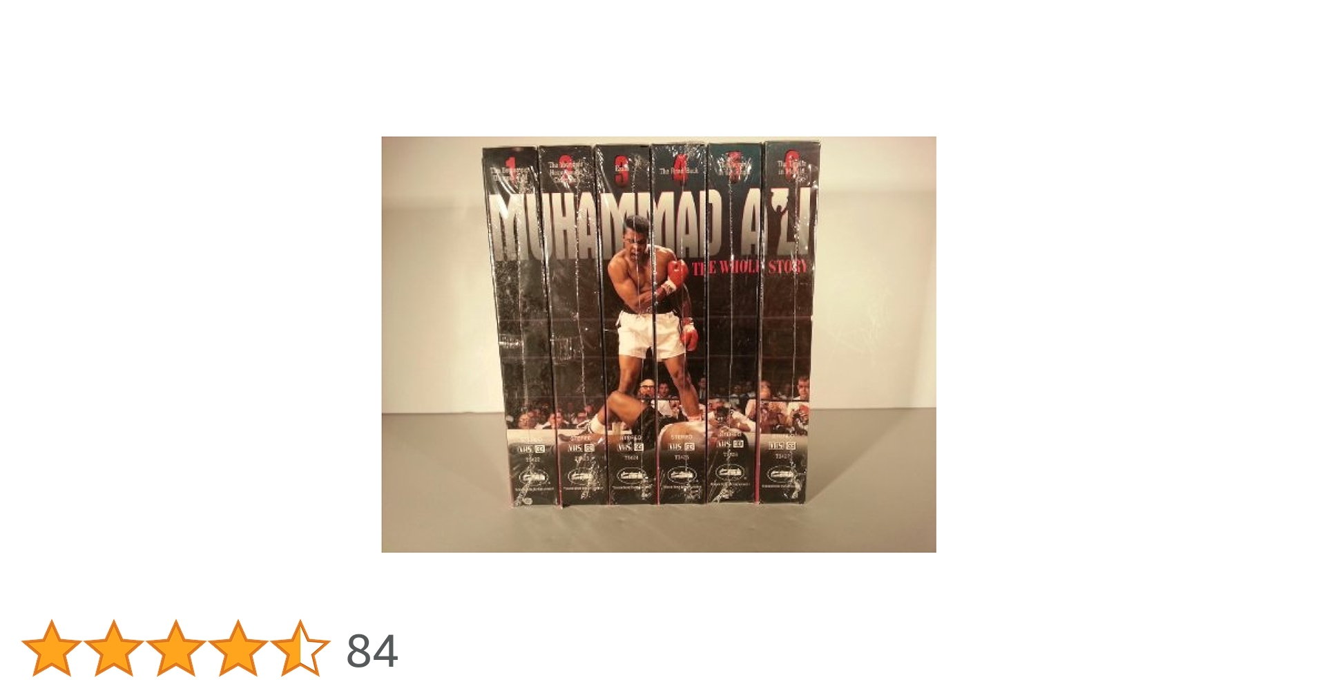 その他 Muhammed Ali: Whole Story [DVD] Muhammad Ali - The Whole Story (DVD, 2001, 2-Disc Set) for