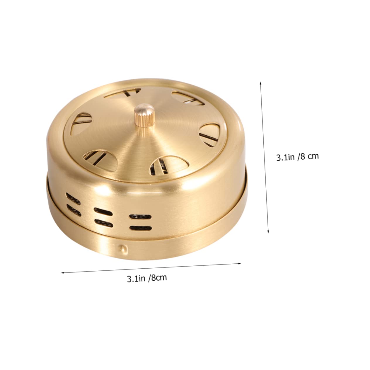 SEWOART 1pc Box Acupuncture Point Moxa Tool Cone Holder Equipment Portable Burner Holder Capsule Shaped Case Stick Holder Moxa Holder Mugwort