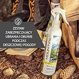 Zestaw Mountval Protector, 2 x 300ml, Mountval Textile Shield do Odzieży, Mountval Protector do Obuwia, Skóra, Nubuk, Zamsz, Tkanina & GORE-TEX