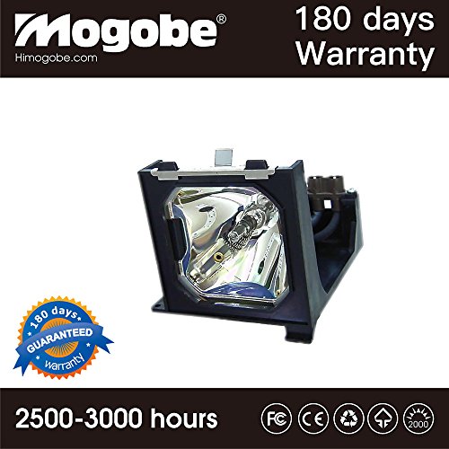 Mogobe for POA-LMP68 Replacement Projector Lamp in Housing Fit SANYO PLC-3600 PLC-SC10 PLC-SU60 PLC-XC10 PLC-XC3600 PLC-XU60 POA-LMP68