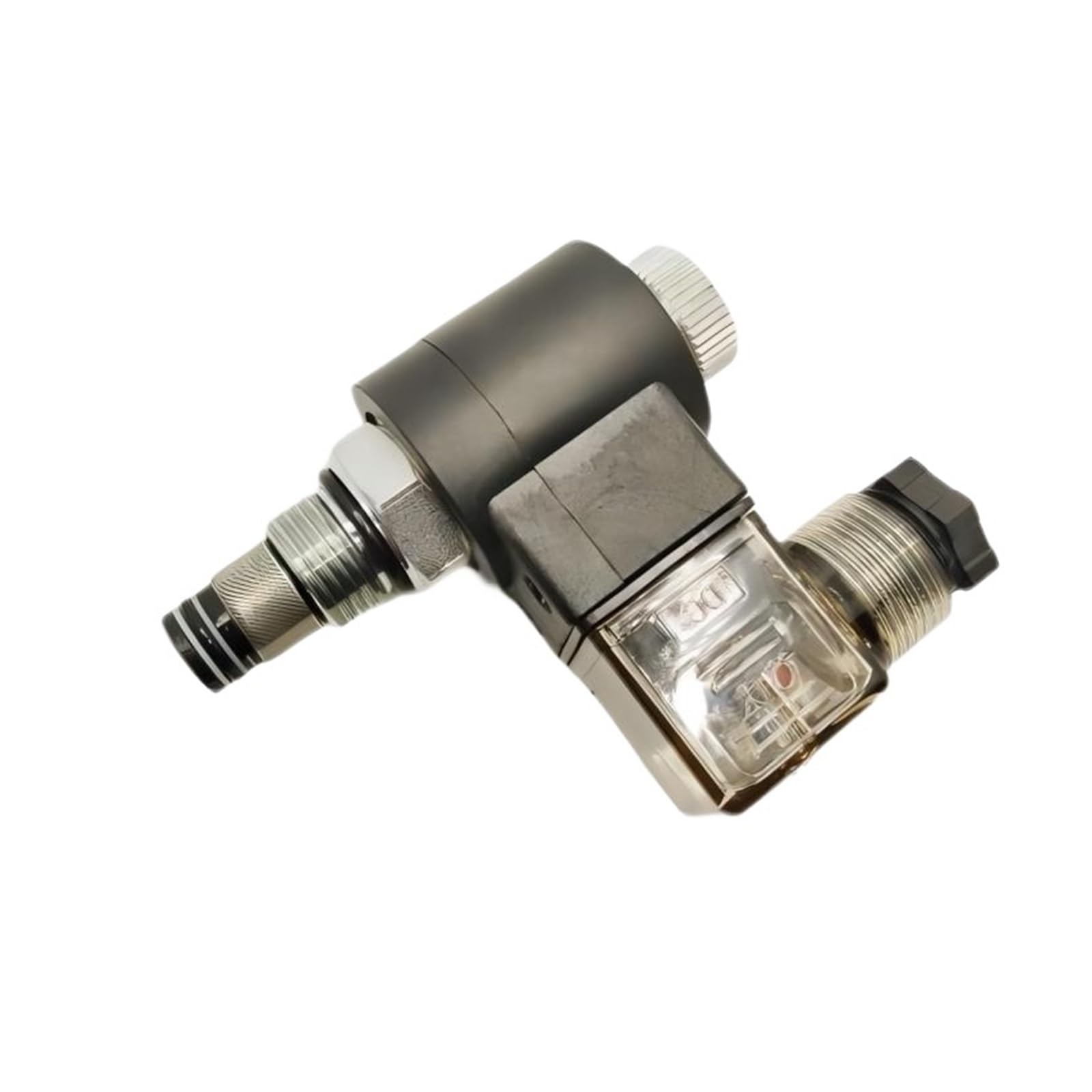 Électrovanne de précision LSV2-08-2 en acier durci pour haute pression hydraulique