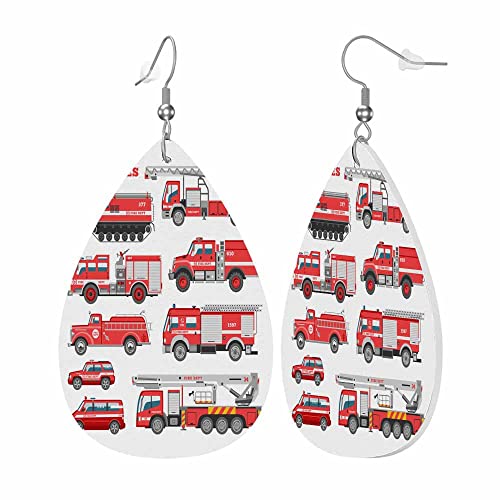 Boucles d'oreilles en cuir légères contre les douleurs d'oreilles - 2