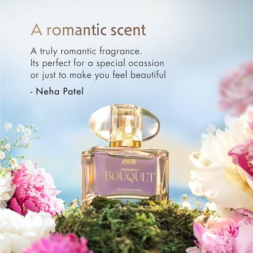 Image of Nykaa Enchanted Bouquet Long Lasting EDP| Fruity Floral Perfume for Women | Day to Night Fragrance | Peony & Strawberry| Everyday Perfume for Her | Travel Friendly Size