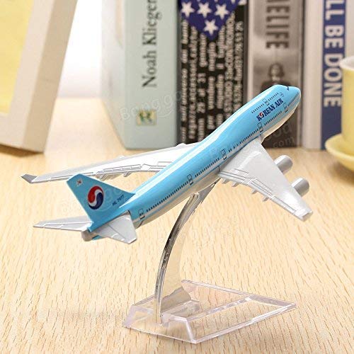 Image of Toys Uncle Diecast Aeroplane Scale Model, (B747 Korean 16 CM)