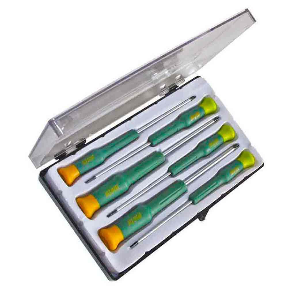 Set Tournevis De Précision + 3 Pinces Daly, Neuf Sous Blister, Bleu