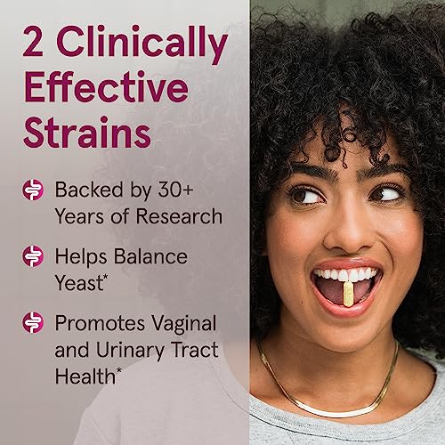 Jarrow Formulas Fem-Dophilus Probiotics 1 Billion Cfu With 2 Clinically Effective Strains, Dietary Supplement For Vaginal And Urinary Tract Support, 30 Veggie Capsules, 30 Day Supply #TOP3