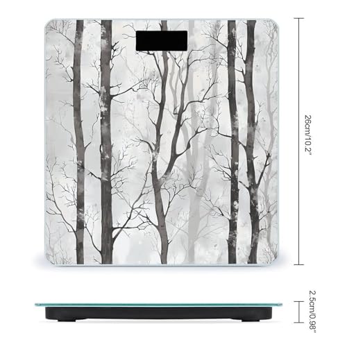 Báscula Digital de Baño FekiLoot Camo 26x26 cm miniatura 2