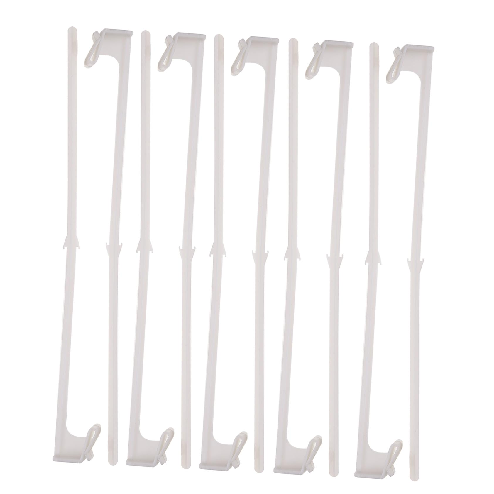 Hemobllo Car Window Flagpoles 17.3 Inch Plastic Clip on Holder Compatible with Vehicle Flags for Trucks Cars and Outdoor Celebrations