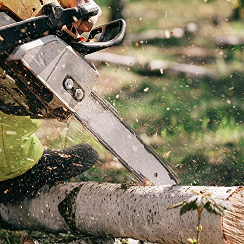 AllRight 4er-Pack Sägeketten 3/8" 1,3 mm 56TG Ersatzkette Kettensägekette für 16-Zoll (40cm) Schiene – Bild 7