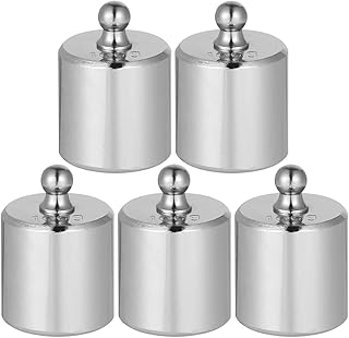 iplusmile 5pcs Calibration Weights 100g Wights Scale Tools Weighing Weights Teel Scale Calibration Weight Kids Scientist Laboratory Experiment Chemistry Kit