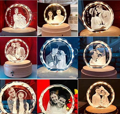 Youni Personalised 3D Crytal Photo