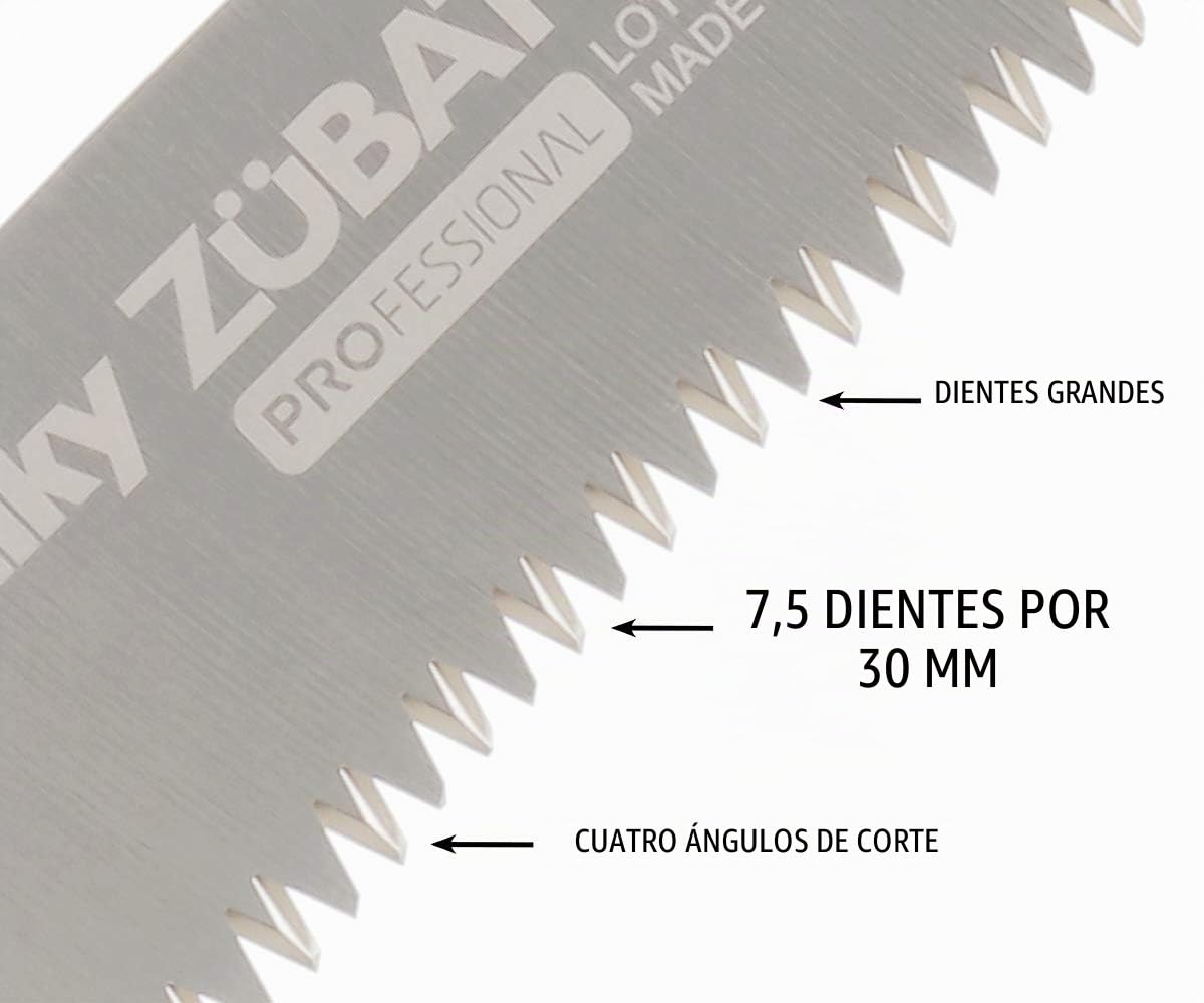 Silky SKS27033 Cuchillo tascabile,Unisex - Adulto, Negro, un tamaño, dientes largos